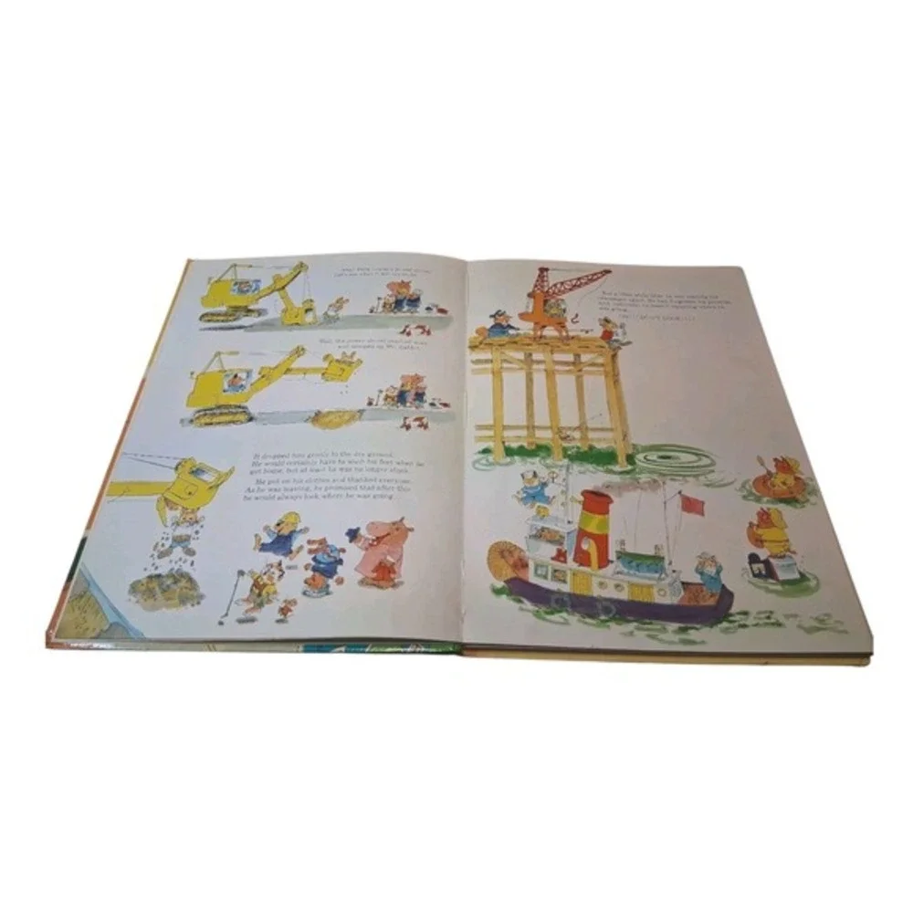Vintage 1973 Richard Scarry's Funniest‎ Storybook Ever! Rare Hardcover Classic